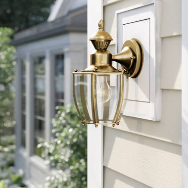 Brass outdoor light fixtures 2024 with motion sensor